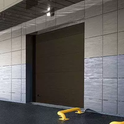 Промышленные ворота серии ProPlus Промышленные ворота цвет коричневый