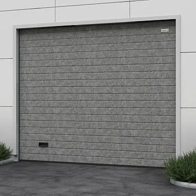 Промышленные ворота ProPlus с цифровой печатью Промышленные ворота цвет мореный дуб